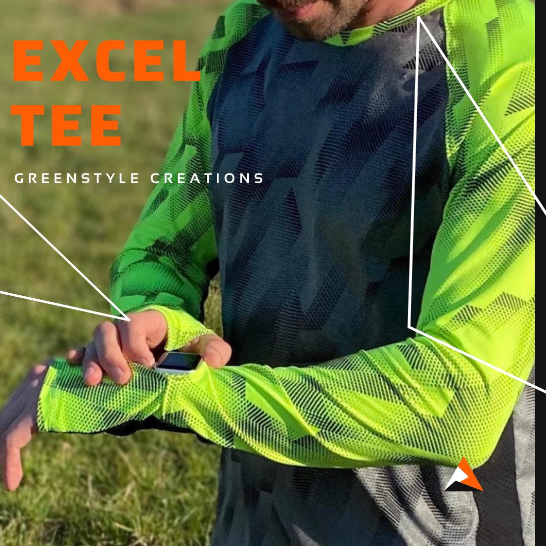 Sewing Men's Activewear with the Greenstyle Excel Tee and Motion