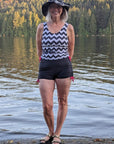 Hana Swim Top PDF Sewing Pattern Sizes B-M