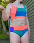 Tangled Swim Top PDF Pattern Sizes B-M