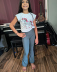 Youth Mini Flare Leggings PDF Pattern Sizes 2-16