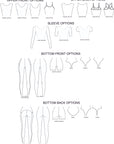 Arcadia Bodysuit PDF Pattern Sizes B - M