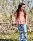 Youth Flare Leggings PDF Sewing Pattern 2-16