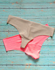 No Show Thong Sizes XS - 3XL