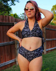 Surfside Wrap Swim Top PDF Sewing Pattern Sizes B-M