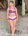 Surfside Wrap Swim Top PDF Sewing Pattern Sizes B-M