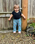 Youth Flare Leggings PDF Sewing Pattern 2-16