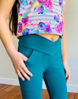 Bundle Flare Leggings PDF Sewing Pattern Adult B-M and Youth 2-16