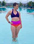 Surfside Wrap Swim Top PDF Sewing Pattern Sizes B-M