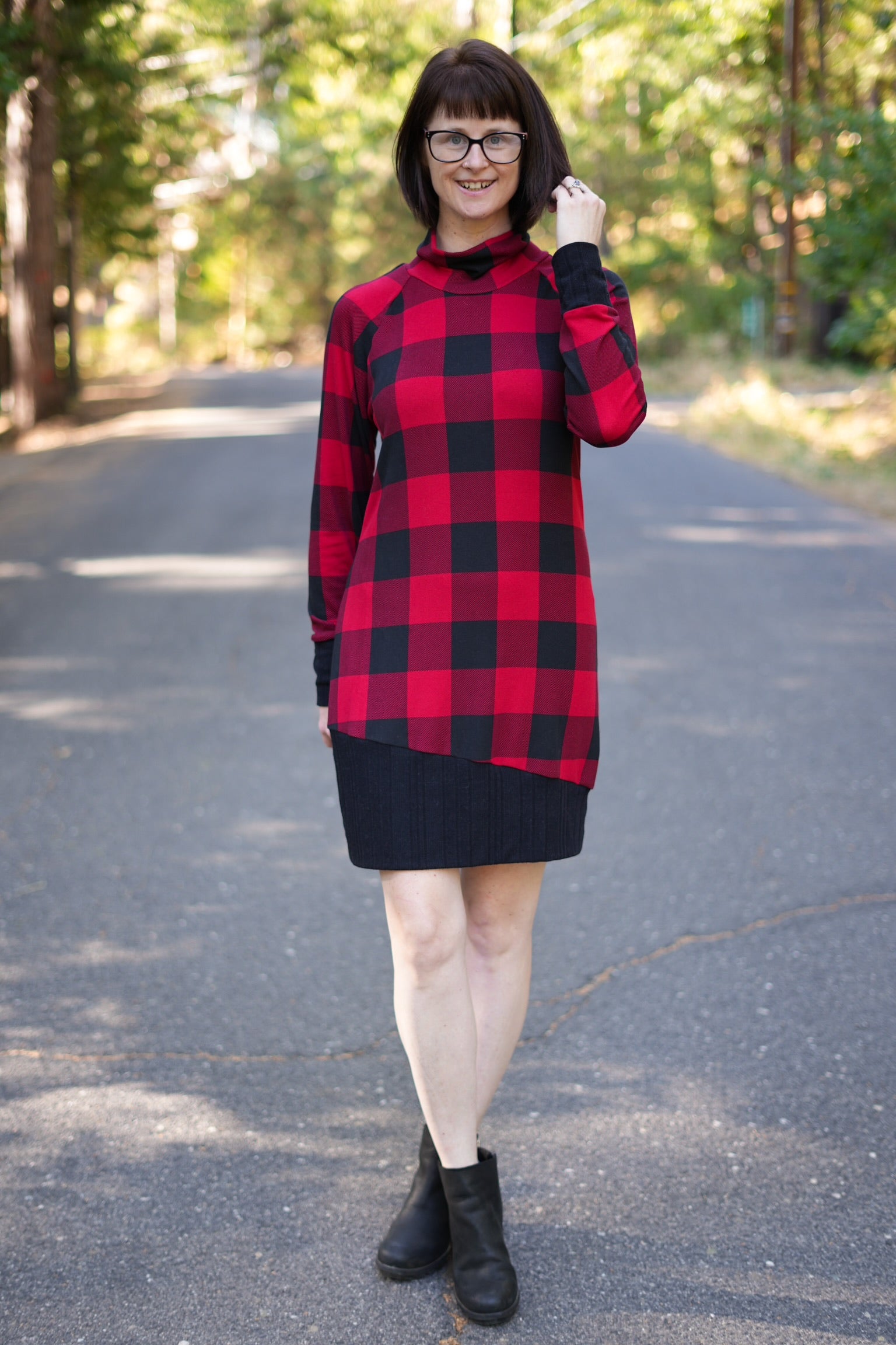 Alta Sweatshirt Dress PDF Pattern Sizes B - M Alta Sweatshirt Dress PDF Pattern Sizes B - M