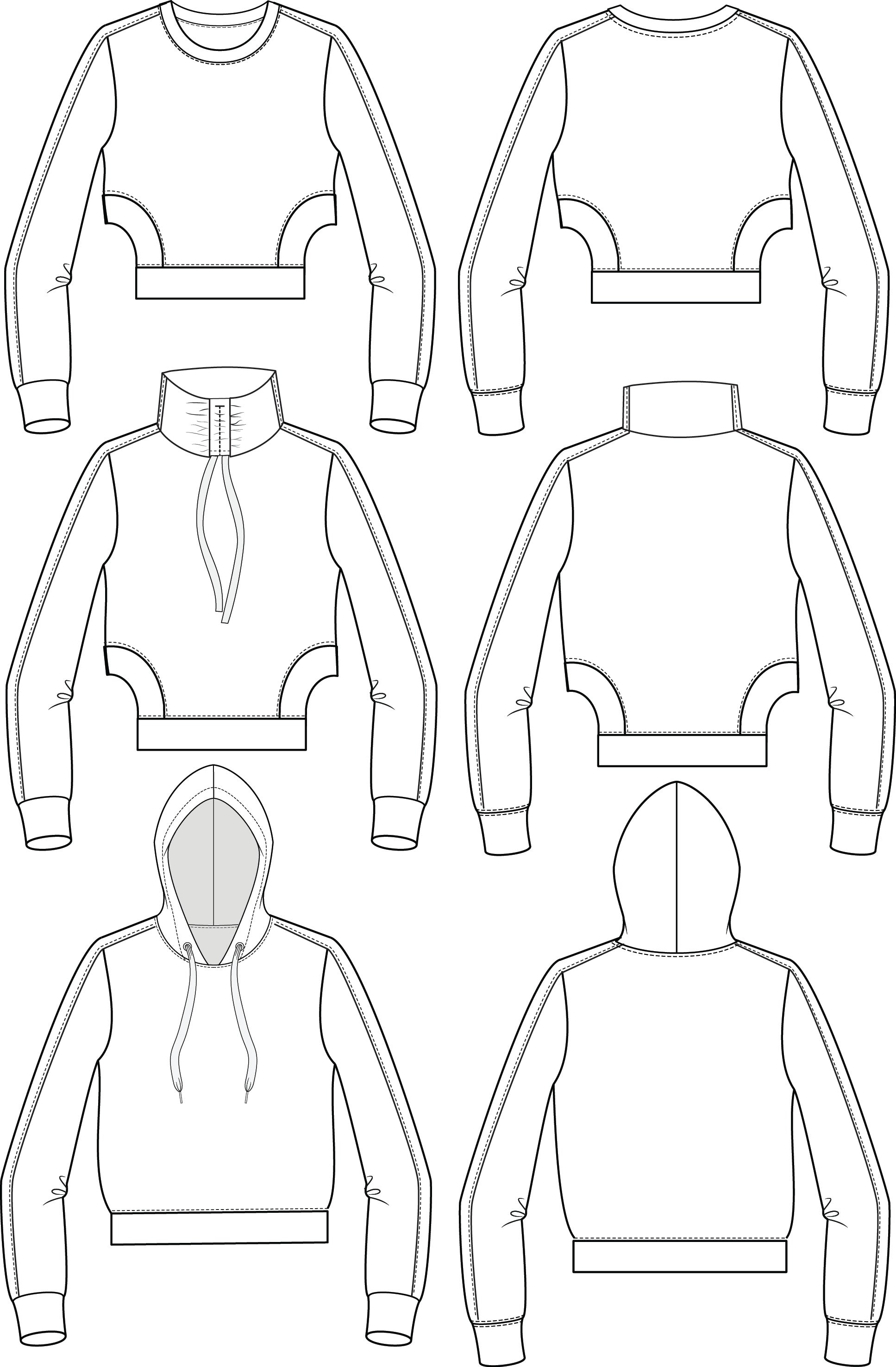 Boardwalk Pullover PDF Sewing Pattern