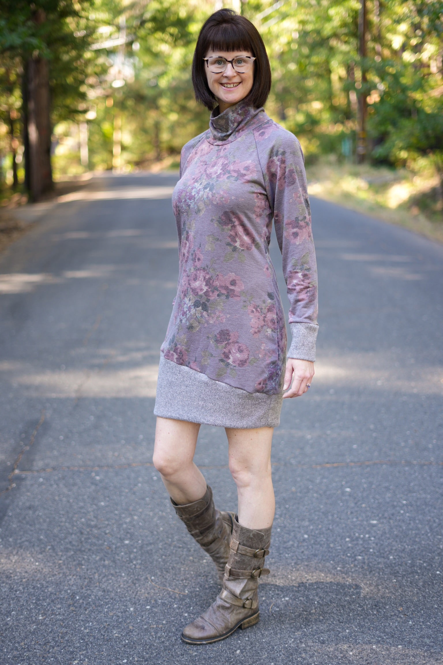 Alta Sweatshirt Dress PDF Pattern Sizes B - M