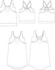Cali Top PDF Pattern Sizes B - M