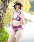 Surfside Wrap Swim Top PDF Sewing Pattern Sizes B-M