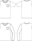 Evergreen Tee PDF Pattern XS - 4XL
