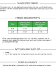 Excel Tee PDF Pattern Sizes B - M