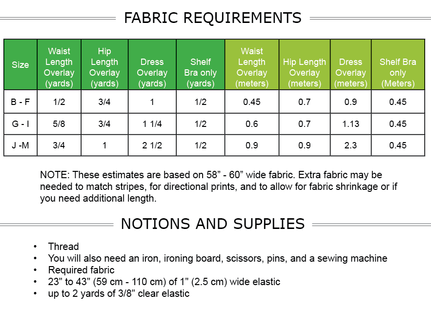 Cali Top PDF Pattern Sizes B - M