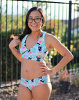 Surfside Wrap Swim Top PDF Sewing Pattern Sizes B-M