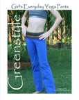 Youth Everyday Yoga Pants PDF Sewing Pattern in Sizes XS to XL or 4 years to 14 years