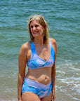 Surfside Wrap Swim Top PDF Sewing Pattern Sizes B-M