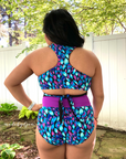 Surfside Wrap Swim Top PDF Sewing Pattern Sizes B-M
