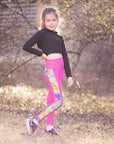 Youth Stride Athletic Tights Sewing Pattern in Sizes 2T to 12