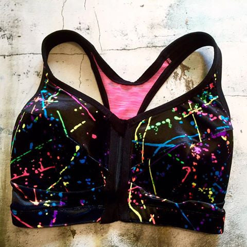 Black 28 Band Sports Bras for Women for sale