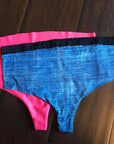 No Show Thong Sizes XS - 3XL