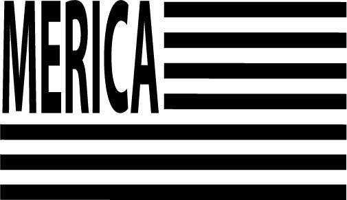 Cut File - Merica Flag