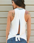 Tie Back Tank - Sizes XXS - 3XL