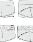Moxi Shorts PDF Sewing Pattern B-M