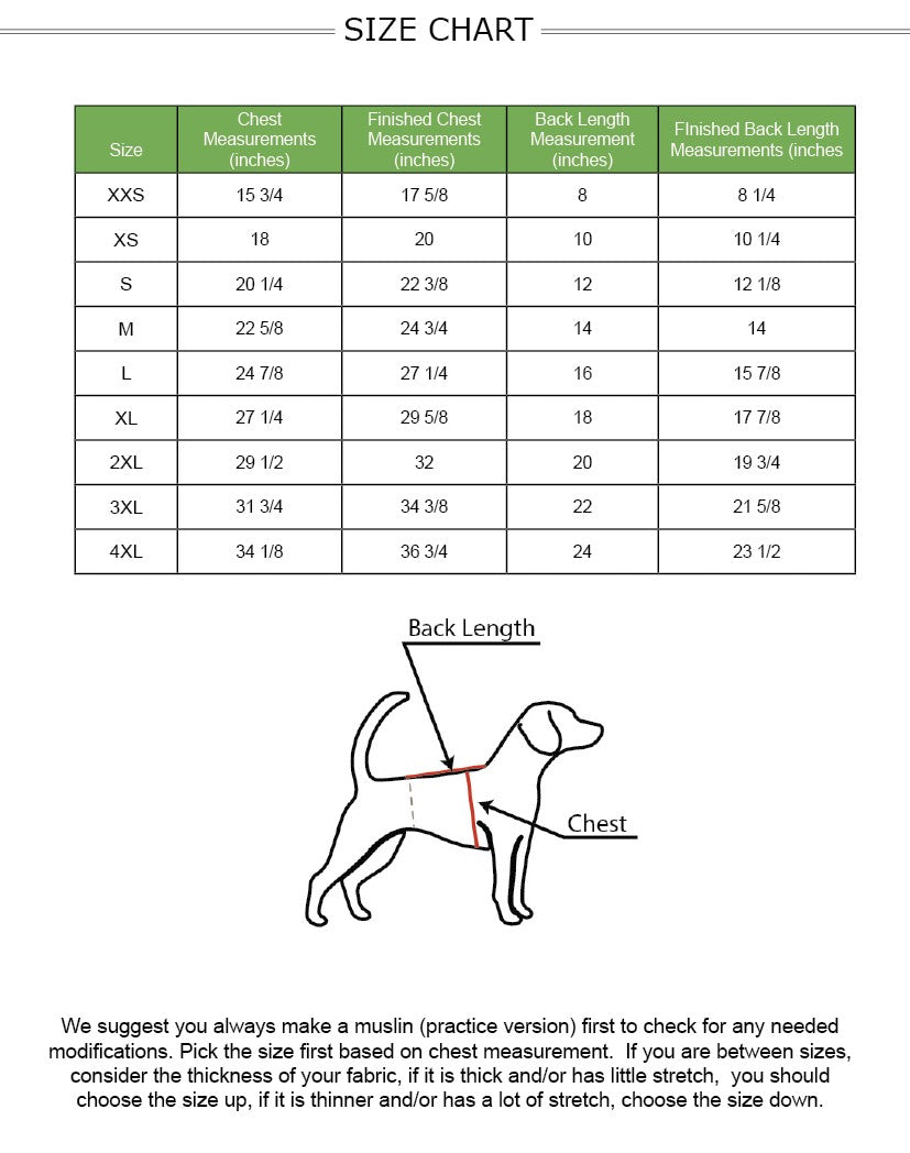 Pet Pullover PDF Sewing Pattern