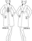 Sybil Robe PDF Sewing Pattern XXS to 3XL