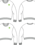 Youth Sav's Sweatshirt  PDF Sewing Pattern 2-16