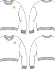 Sav's Sweatshirt PDF Pattern Sizes B - M