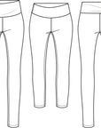 Simpatico Leggings PDF Pattern Sizes B - M
