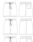 Solana Board Shorts PDF Pattern Sizes B - K