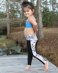 Youth Stride Athletic Tights Sewing Pattern in Sizes 2T to 12