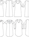 Valerie Dress PDF Pattern Sizes B - M