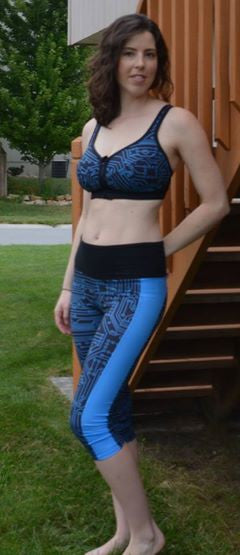 Endurance Sports Bra in Band Sizes 28 to 33 and Cups B - H