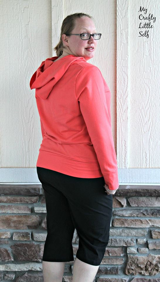Open Back Pullover in Sizes XXS to 3XL