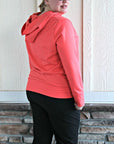 Open Back Pullover in Sizes XXS to 3XL