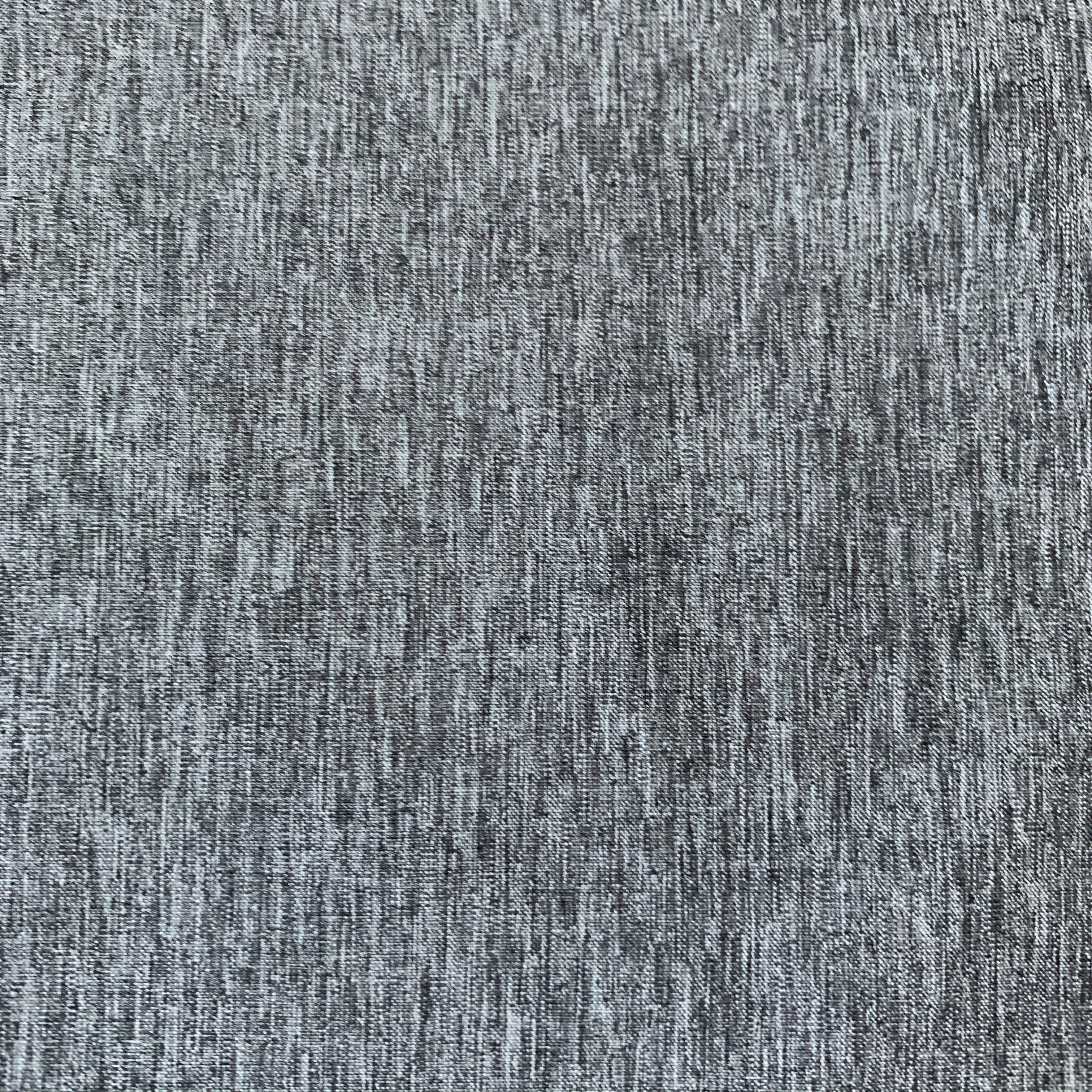 Stretch Woven - Grey Linen Look