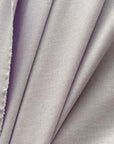 Stretch Woven - Pale Lilac Linen Look