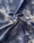 Brushed Nylon - Blue Tie Dye