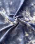 Brushed Nylon - Blue Tie Dye