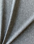 Stretch Woven - Grey Linen Look