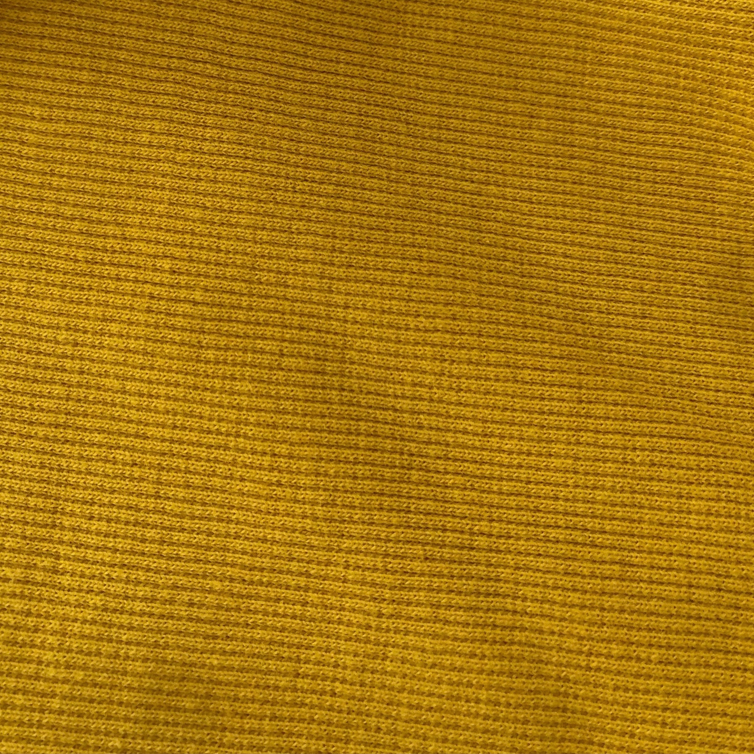 Rib Knit- Mustard