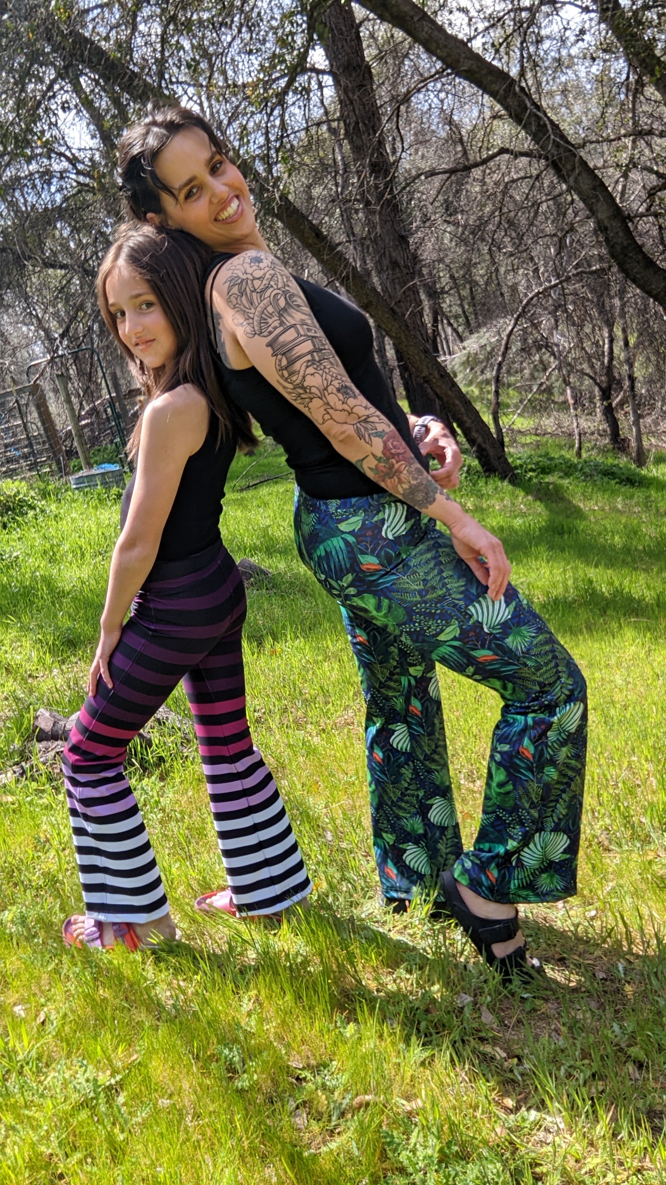 Green Pants & Leggings for Young Adult Women