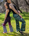 Bundle Flare Leggings PDF Sewing Pattern Adult B-M and Youth 2-16