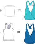 Jillian Tank PDF Sewing Pattern XXS to 3XL - Instant Download